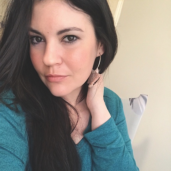 🆕Super Cute Trendy Woven Macrame Fancy Hoop Earrings Lightweight In Many Colors - Picture 10 of 16